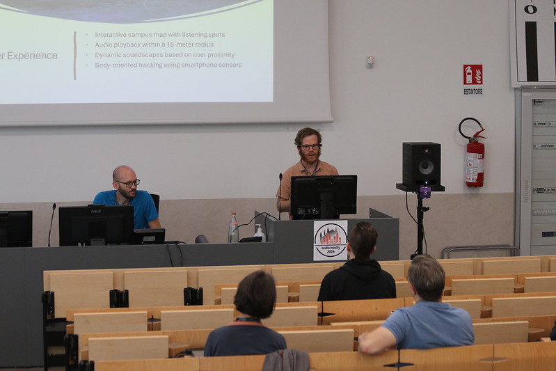 Presenting at Audio Mostly